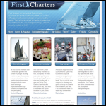 Screen shot of the First Charters website.