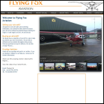 Screen shot of the Fox, Graham Aircraft Engineering website.