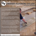 Screen shot of the Grassby Flooring Co Ltd website.