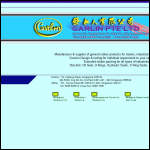 Screen shot of the Garring Ltd website.