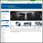 Screen shot of the Grace Louis Electrical Ltd website.