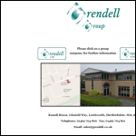 Screen shot of the Grendell Ltd website.
