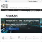 Screen shot of the Gill Instruments Ltd website.