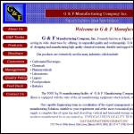 Screen shot of the G & F Supplies (Stainless Steel) Ltd website.