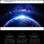 Screen shot of the Halo Systems website.