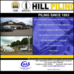 Screen shot of the Hill, R. W. (Piling) Ltd website.