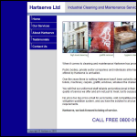 Screen shot of the Hartserve Ltd website.