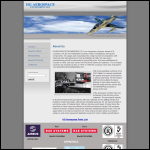 Screen shot of the HG Aerospace (Engineering) Ltd website.