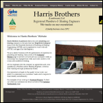 Screen shot of the Harris Brothers (Lambourn) Ltd website.