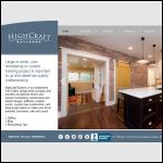 Screen shot of the Highcraft website.