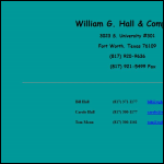 Screen shot of the Hall, Wm. & Co (Monsall) Ltd website.