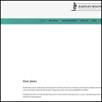 Screen shot of the Hartley & Brookes Associates website.