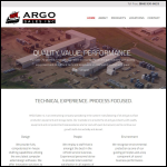 Screen shot of the Arvo Sales Ltd website.