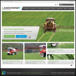 Screen shot of the Landowner Liquid Fertilisers Ltd website.
