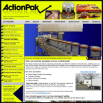 Screen shot of the Action-Pak website.
