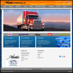Screen shot of the Atlantis Oil & Chemicals website.