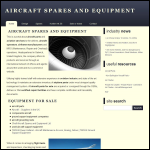 Screen shot of the Aeromech Ltd website.