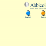 Screen shot of the Abbicoil Springs Ltd website.