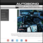 Screen shot of the Autobond Ltd website.