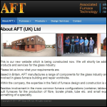 Screen shot of the AFT (UK) Ltd website.