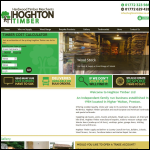 Screen shot of the Hoghton Timber Co website.