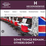Screen shot of the Heckmondwike FB Ltd website.