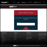 Screen shot of the Intertech Graphics (UK) Ltd website.