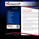 Screen shot of the Intasco Ltd website.