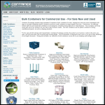Screen shot of the IBC Bulk Containers website.