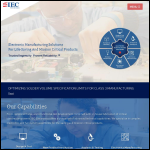 Screen shot of the IEC Future Ltd website.