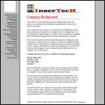 Screen shot of the Insertech Ltd website.