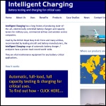 Screen shot of the Intelligent Charging Ltd website.