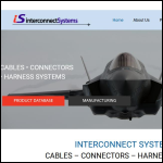 Screen shot of the Interconnection Systems Ltd website.