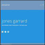 Screen shot of the Jones Garrard Ltd website.