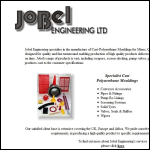 Screen shot of the Jobel Engineering Ltd website.
