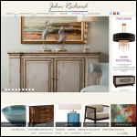Screen shot of the John, Richard & Co website.