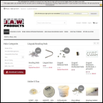 Screen shot of the J A Products website.