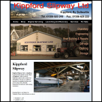 Screen shot of the Kippford Slipway Ltd website.