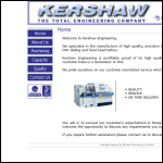 Screen shot of the Kershaw, Joshua & Co Ltd website.