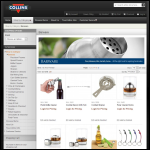 Screen shot of the Kestrel Wholesale (Bar Supplies) Ltd website.