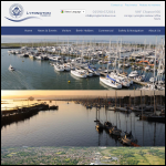 Screen shot of the Lymington Harbour Commissioners website.