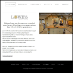 Screen shot of the Francis N Lowe Ltd website.