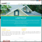 Screen shot of the Lamit Ltd website.