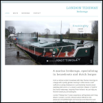 Screen shot of the London Tideway Harbour Co Ltd website.