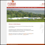 Screen shot of the Florida Marquees Ltd website.