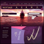 Screen shot of the Martello Yacht Services website.