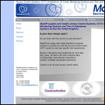 Screen shot of the Mastiff Electronic Systems Ltd website.