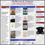 Screen shot of the MacPherson & Co website.