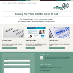 Screen shot of the Modbury Marketing Computer Services Ltd website.