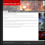 Screen shot of the Manchester Refractory Co (1982) Ltd website.